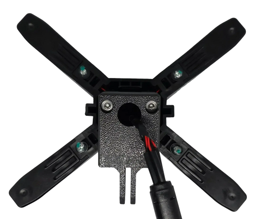 Universal X-Licht Halterung (Nur 3D-Druck) | Maker-Basis für Ninebot ZT3, Max G3, G2 & Xiaomi - Rund (Standard)