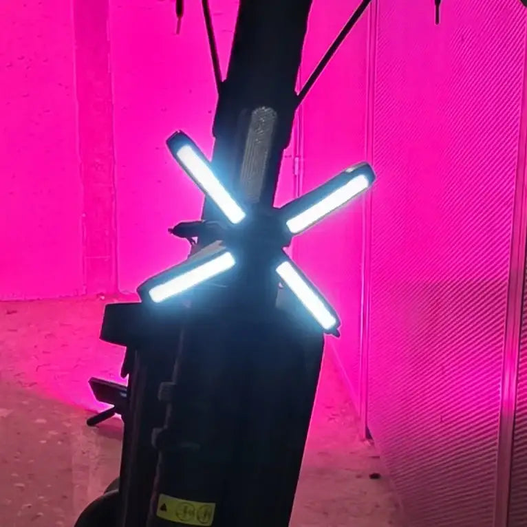 Zinßer x Pandapolygon Bundle | High-End Gepäckträger & X-Licht Set für Segway Max G3