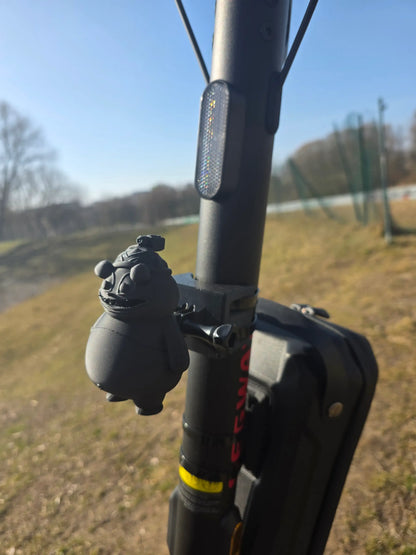 Limited Panda-Buddy | Das offizielle Pandapolygon Maskottchen (Action-Mount Aufsatz) - Schwarz
