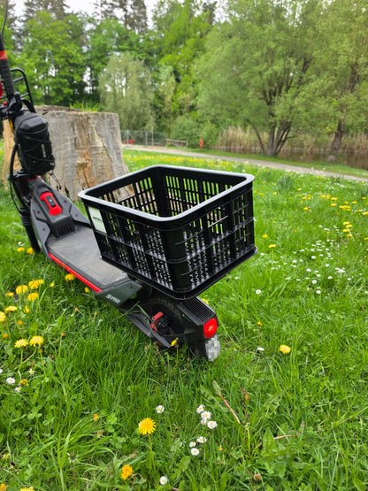 Gepäckträger für Segway ZT3 Pro E-Scooter | MIK-System Kompatibel | PETG Heckträger | Optional mit Action-Cam Halterung