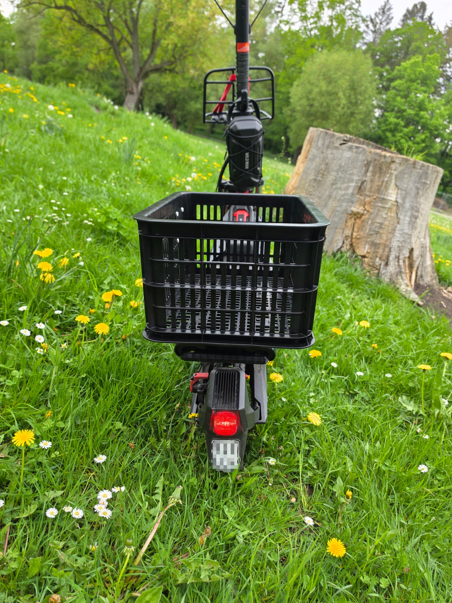 Gepäckträger für Segway ZT3 Pro E-Scooter | MIK-System Kompatibel | PETG Heckträger | Optional mit Action-Cam Halterung