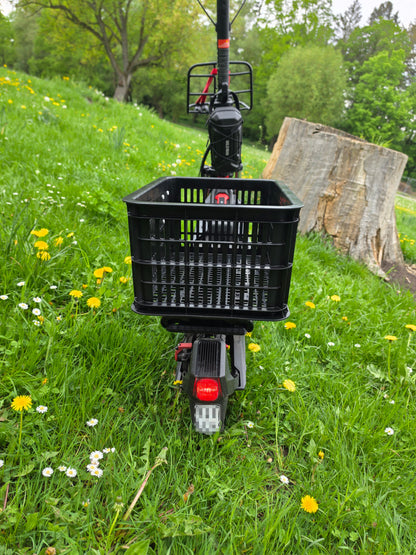 Gepäckträger für Segway ZT3 Pro E-Scooter | MIK-System Kompatibel | PETG Heckträger | Optional mit Action-Cam Halterung
