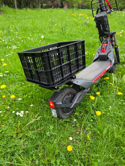 Gepäckträger für Segway ZT3 Pro E-Scooter | MIK-System Kompatibel | PETG Heckträger | Optional mit Action-Cam Halterung