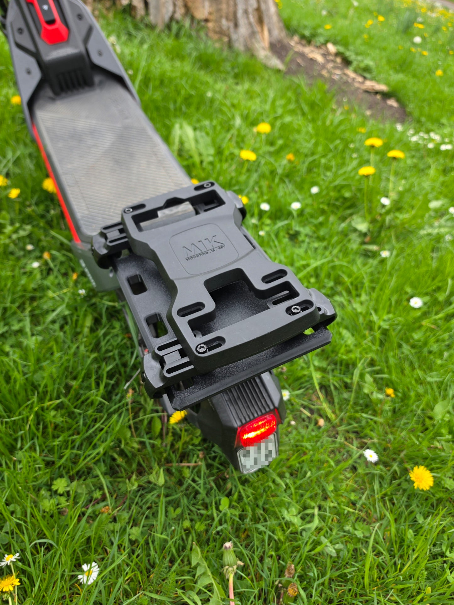 Gepäckträger für Segway ZT3 Pro E-Scooter | MIK-System Kompatibel | PETG Heckträger | Optional mit Action-Cam Halterung