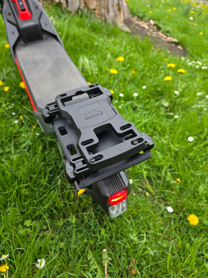 Gepäckträger für Segway ZT3 Pro E-Scooter | MIK-System Kompatibel | PETG Heckträger | Optional mit Action-Cam Halterung