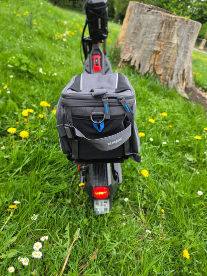 Gepäckträger für Segway ZT3 Pro E-Scooter | MIK-System Kompatibel | PETG Heckträger | Optional mit Action-Cam Halterung
