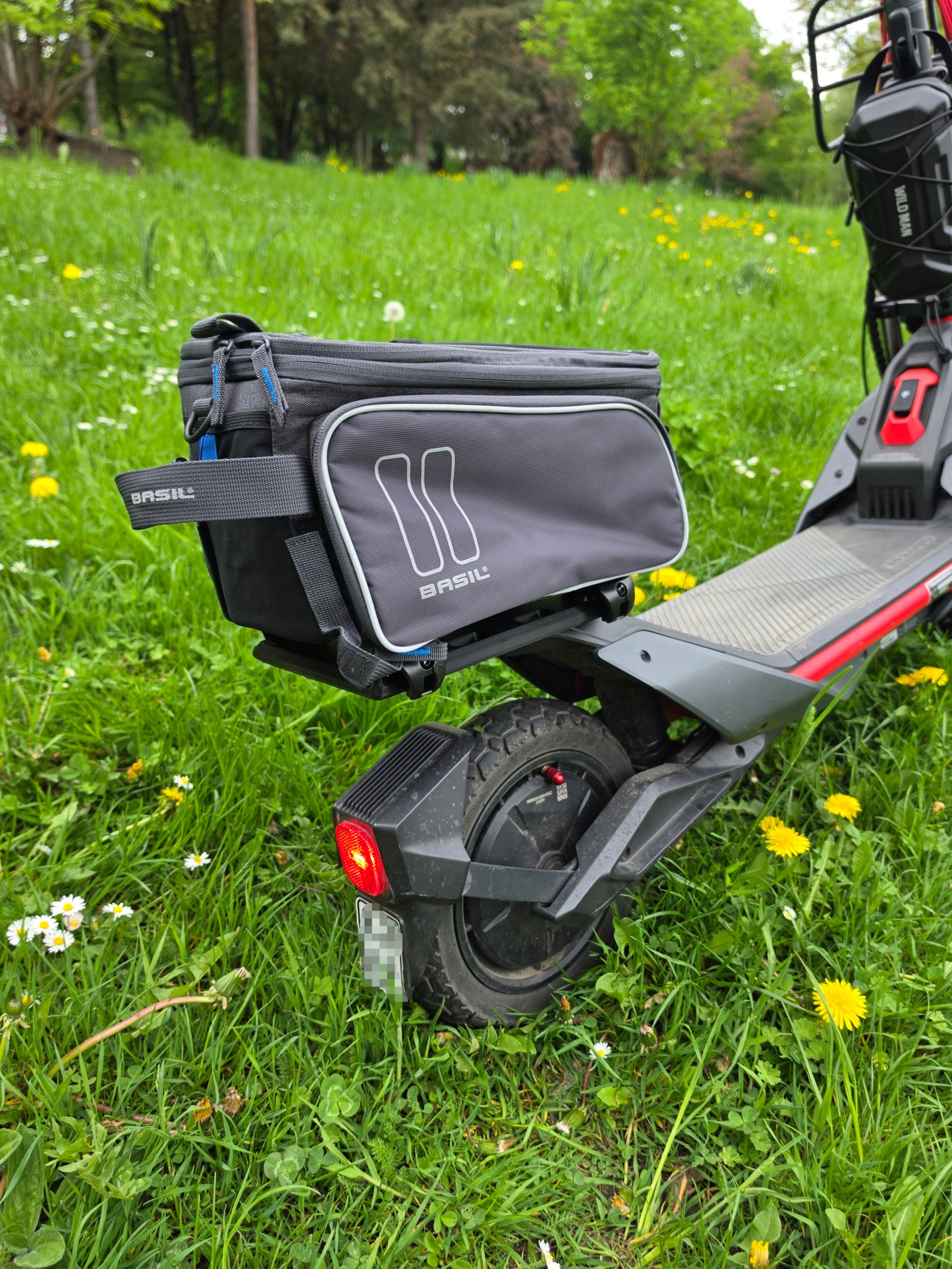 Gepäckträger für Segway ZT3 Pro E-Scooter | MIK-System Kompatibel | PETG Heckträger | Optional mit Action-Cam Halterung