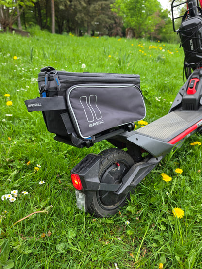 Gepäckträger für Segway ZT3 Pro E-Scooter | MIK-System Kompatibel | PETG Heckträger | Optional mit Action-Cam Halterung