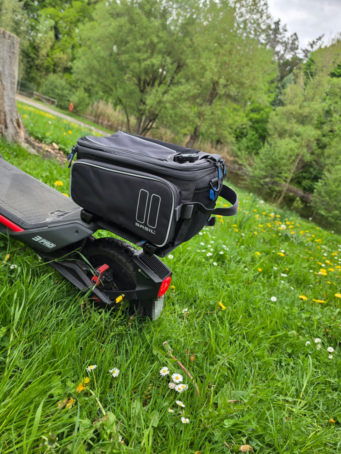 Gepäckträger für Segway ZT3 Pro E-Scooter | MIK-System Kompatibel | PETG Heckträger | Optional mit Action-Cam Halterung