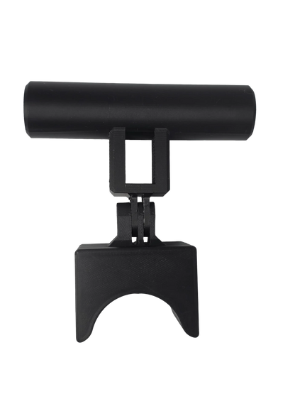Universal E-Scooter Zubehör-Bar (Breit) | Halterung für LED-Bars & Fahrradlichter (Ninebot ZT3, Max G3/G2) - Rund (Standard)