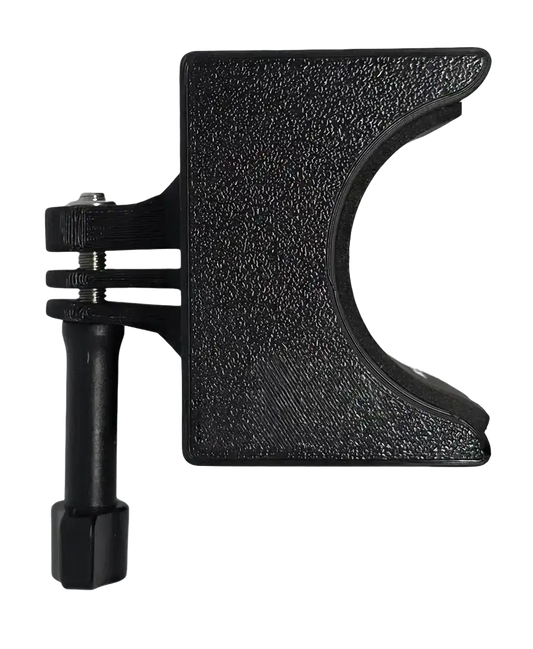 Ersatz-Rohrhalterung (Rund & Eckig) | Basis-Mount mit Action-Cam Aufnahme für E-Scooter - Rund (Standard)