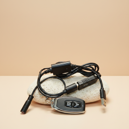 X-Light USB Power Kabel (12V) inkl. Funk-Fernbedienung