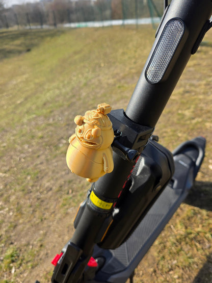 Limited Panda-Buddy | Das offizielle Pandapolygon Maskottchen (Action-Mount Aufsatz) - Gold Edition